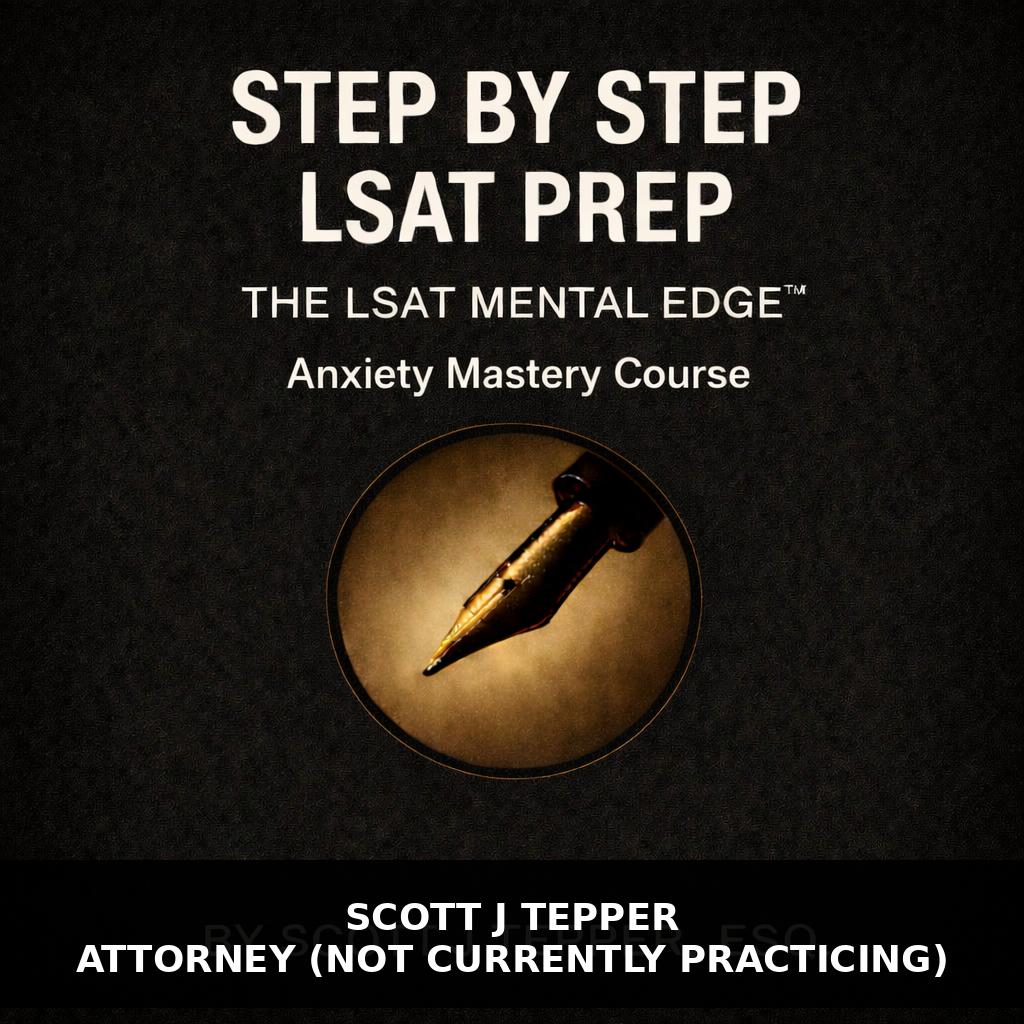 LSAT Mental Edge Anxiety Mastery Course cover